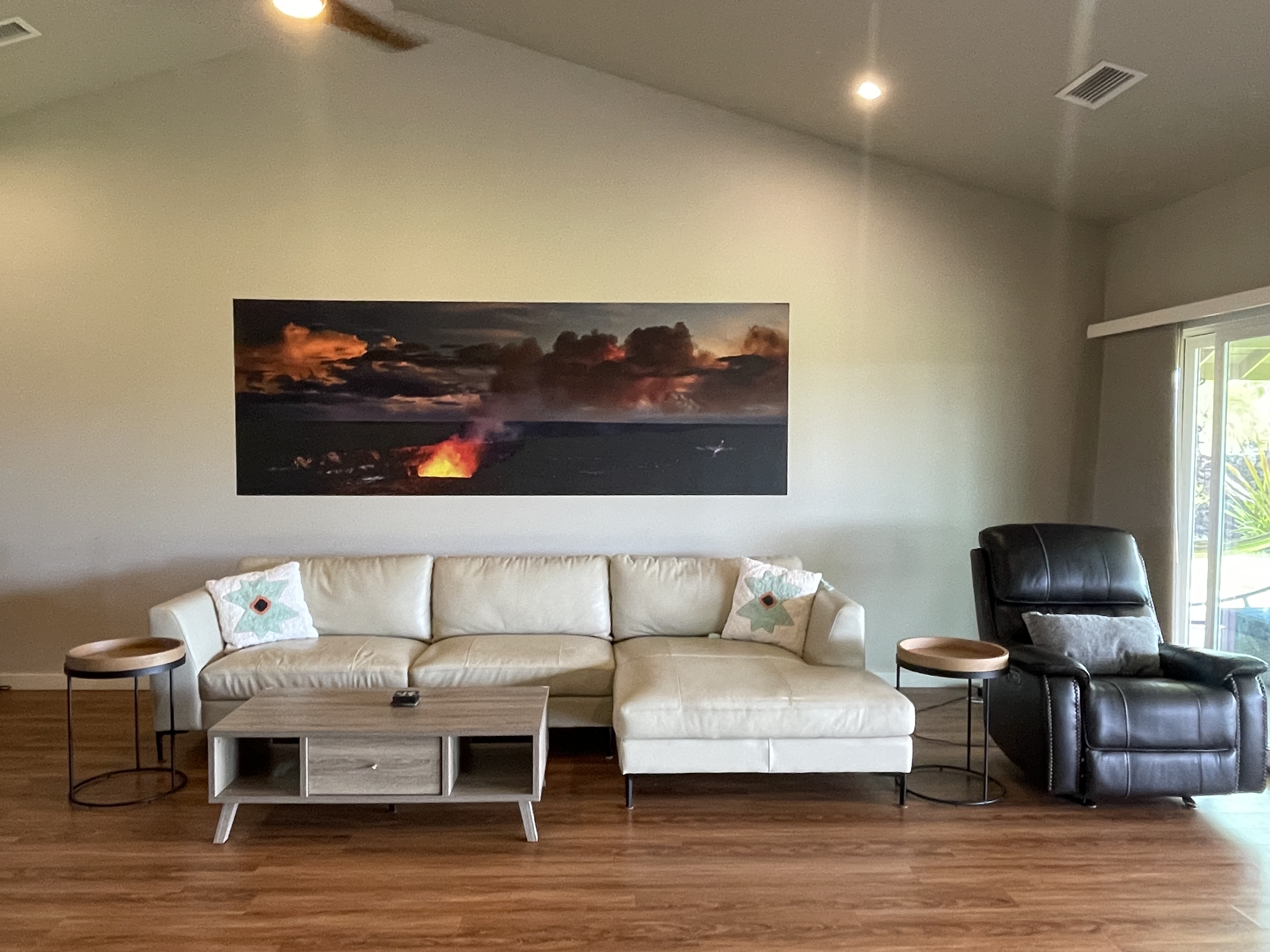 Living room seating area